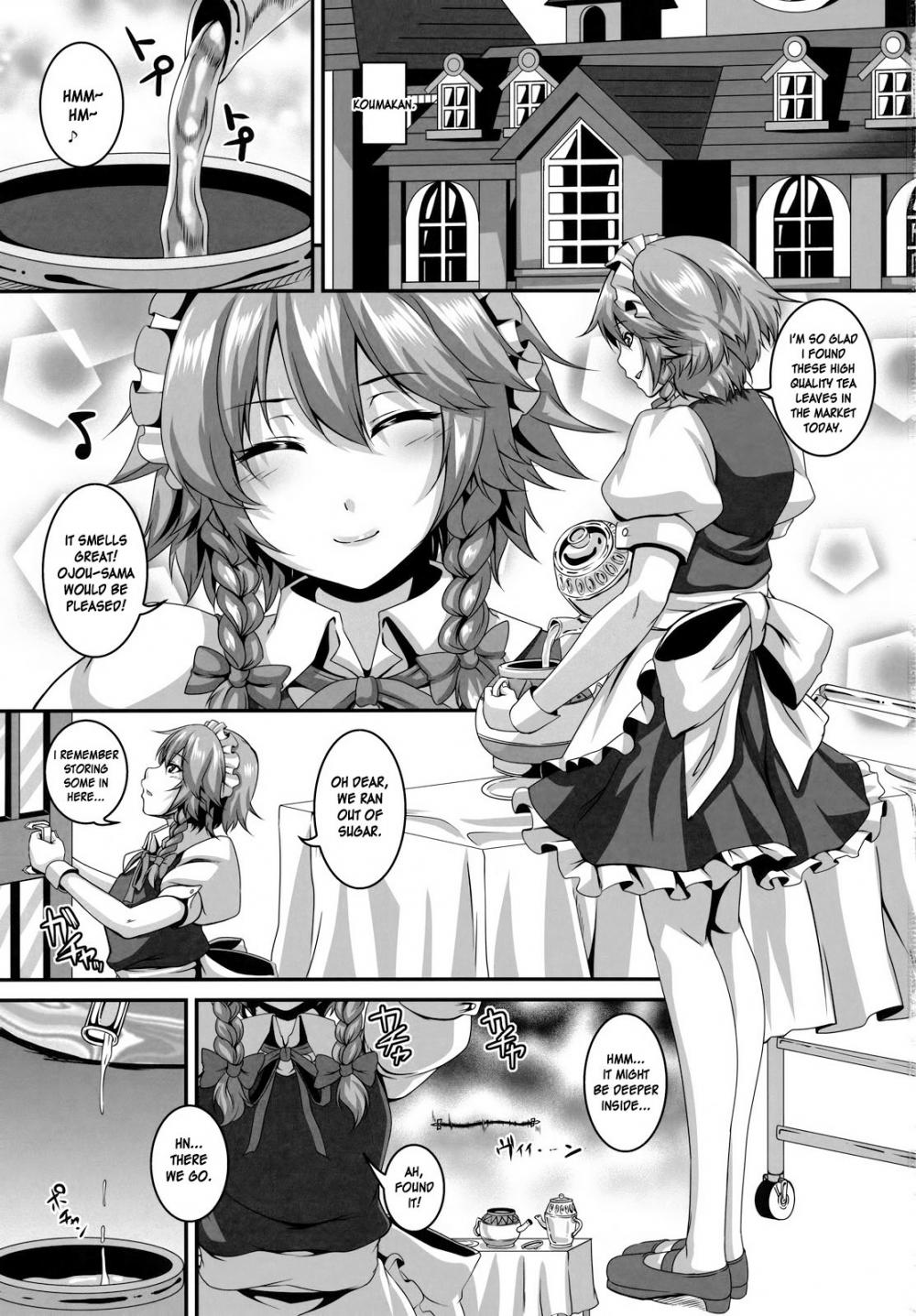 Hentai Manga Comic-Sakuya's Descent Into Madness-Read-2